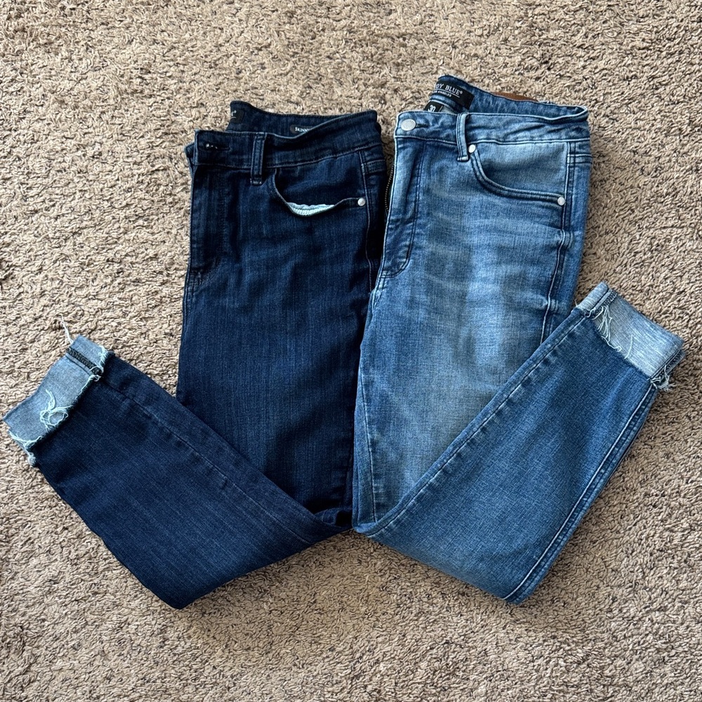 Judy Blue and Blue and Dark Blue Women's Jeans